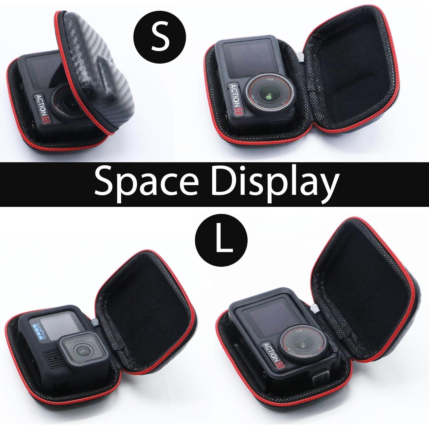 Funda de transporte PCTC para cámaras de acción GoPro y más