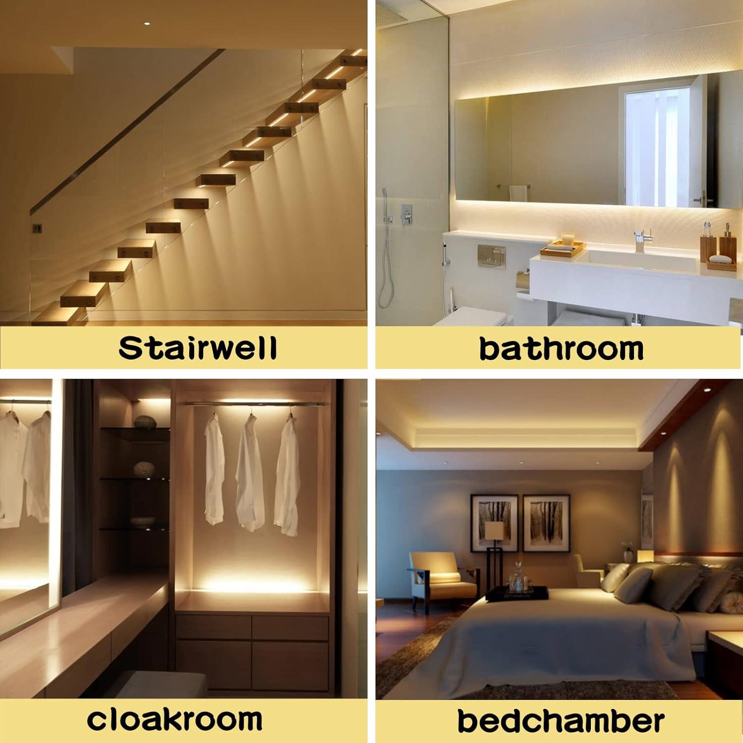 Tira LED Neón Regulable 12V 5m Blanco Cálido Meijiajia