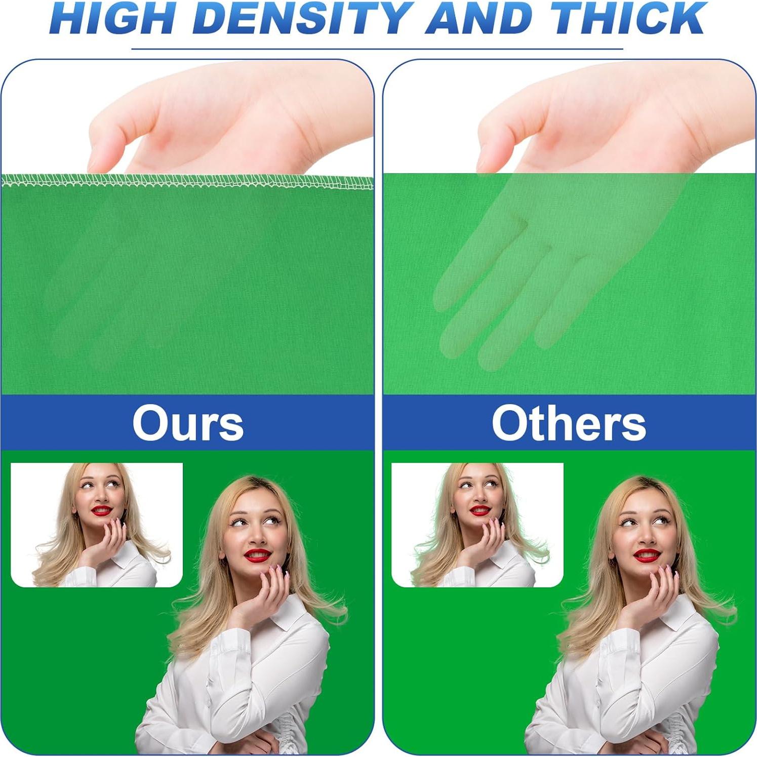 Fondo de Pantalla Verde Chroma Key Cosmos 1.5x2m para Video