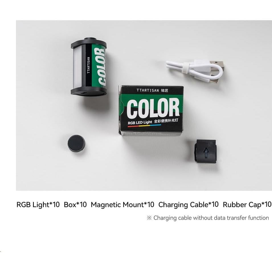 Mini Luz LED RGB TTArtisan 400-750nm Recargable 59g