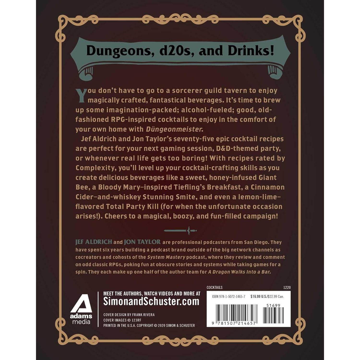 Düngeonmeister: 75 Epic RPG Cocktail Recipes to Shake Up Your Campaign (Düngeonmeister Series)