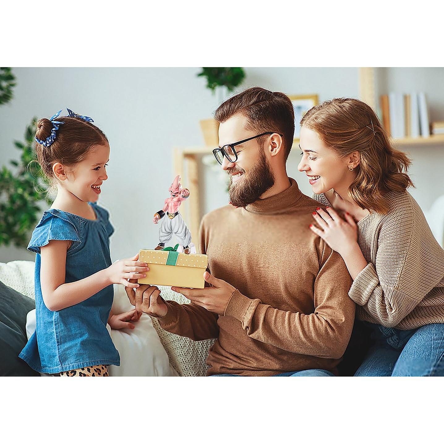 Figura de Acción DBZ Majin Buu 21.5 cm PVC - Regalo Cumpleaños