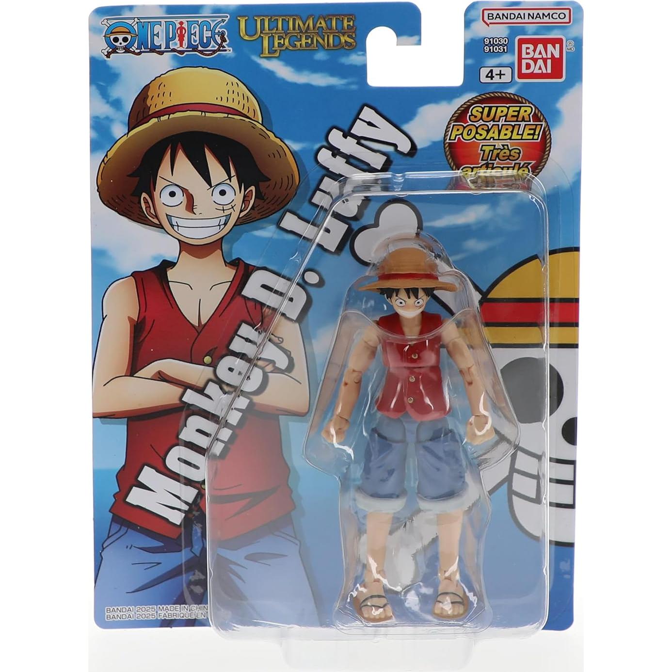 Figura de Acción Leyendas Definitivas Luffy 12,7 cm