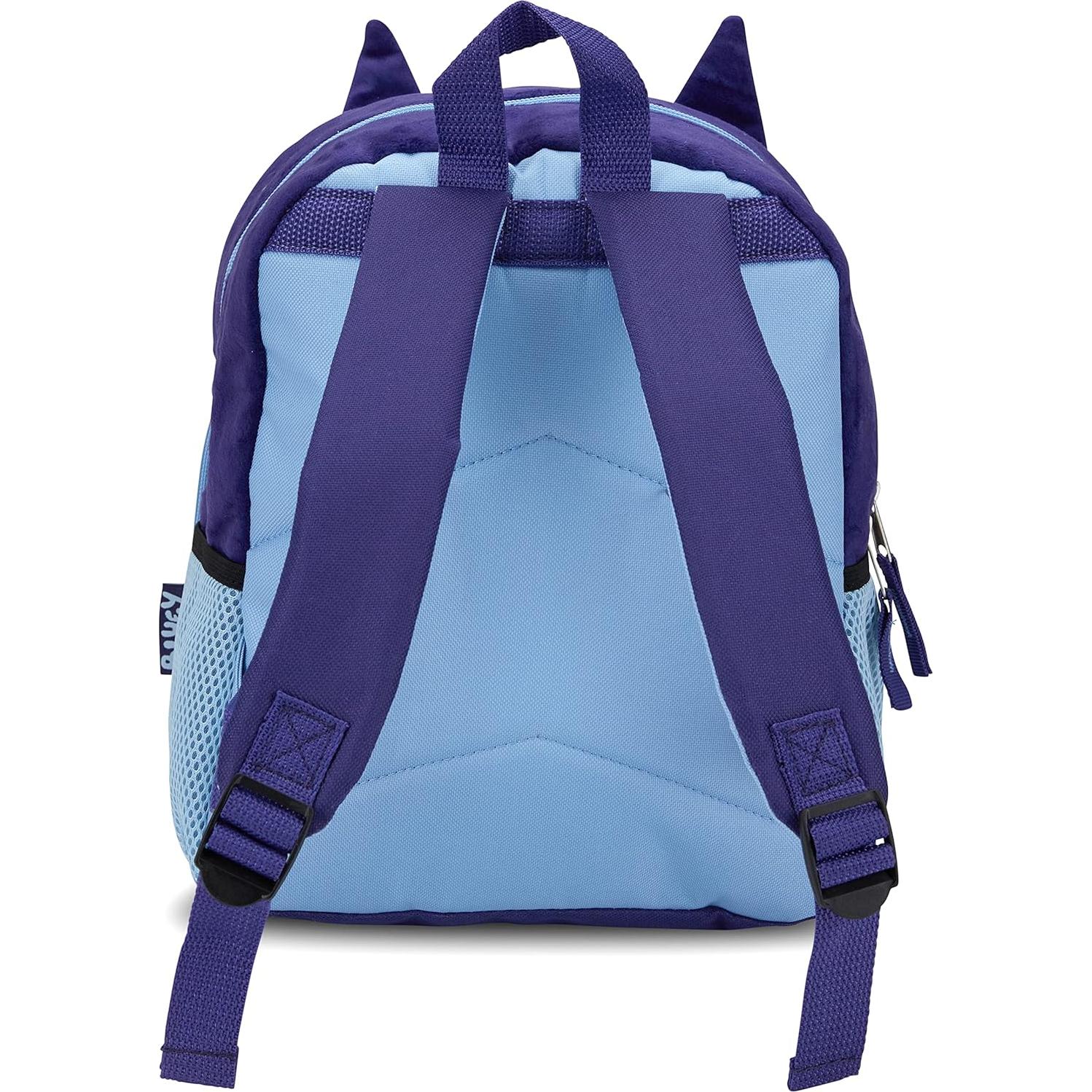 Mochila Infantil Bluey 30.48 cm con Orejas 3D y Acolchado