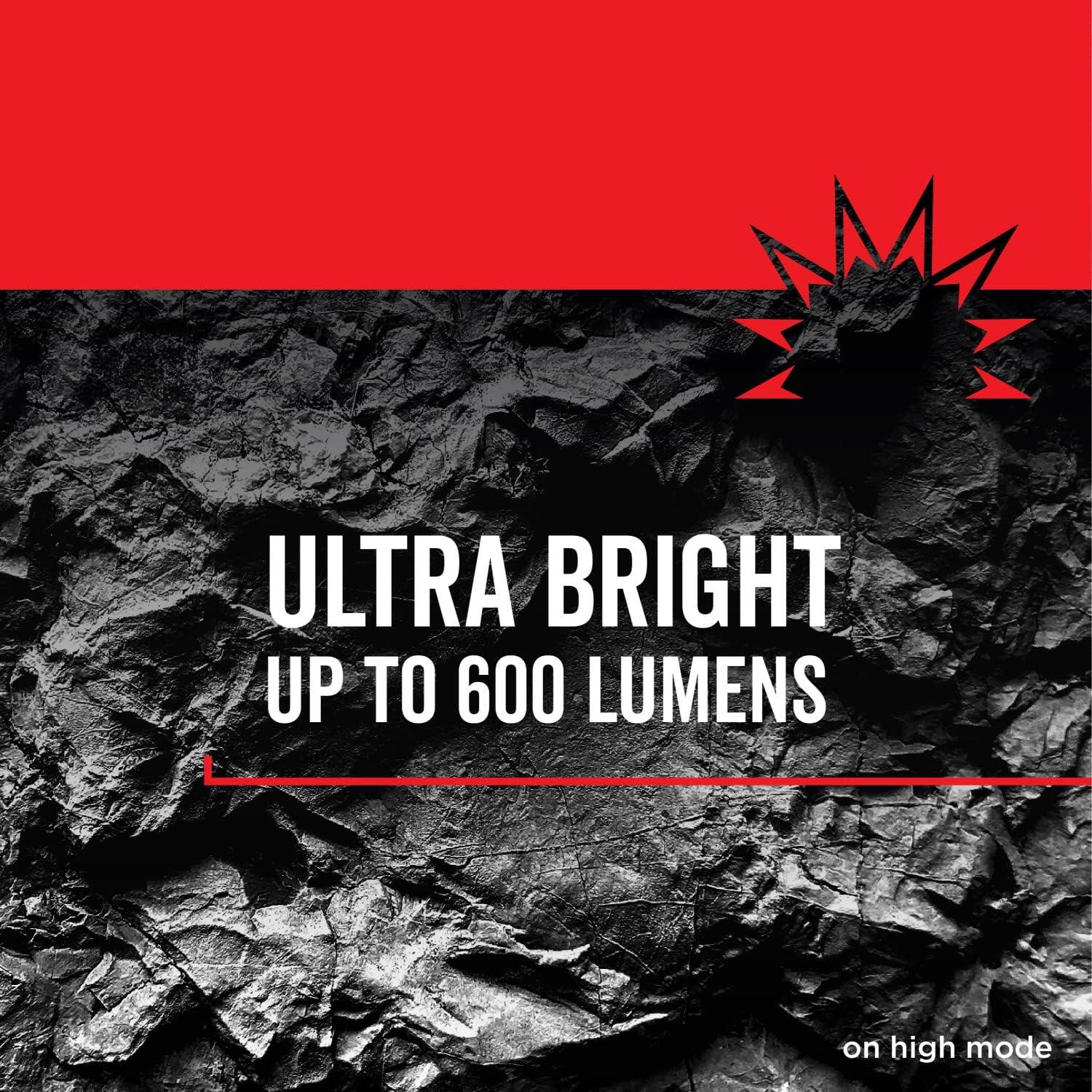 Linterna LED Rayovac DIYLN3D-BA 600 Lúmenes Impermeable