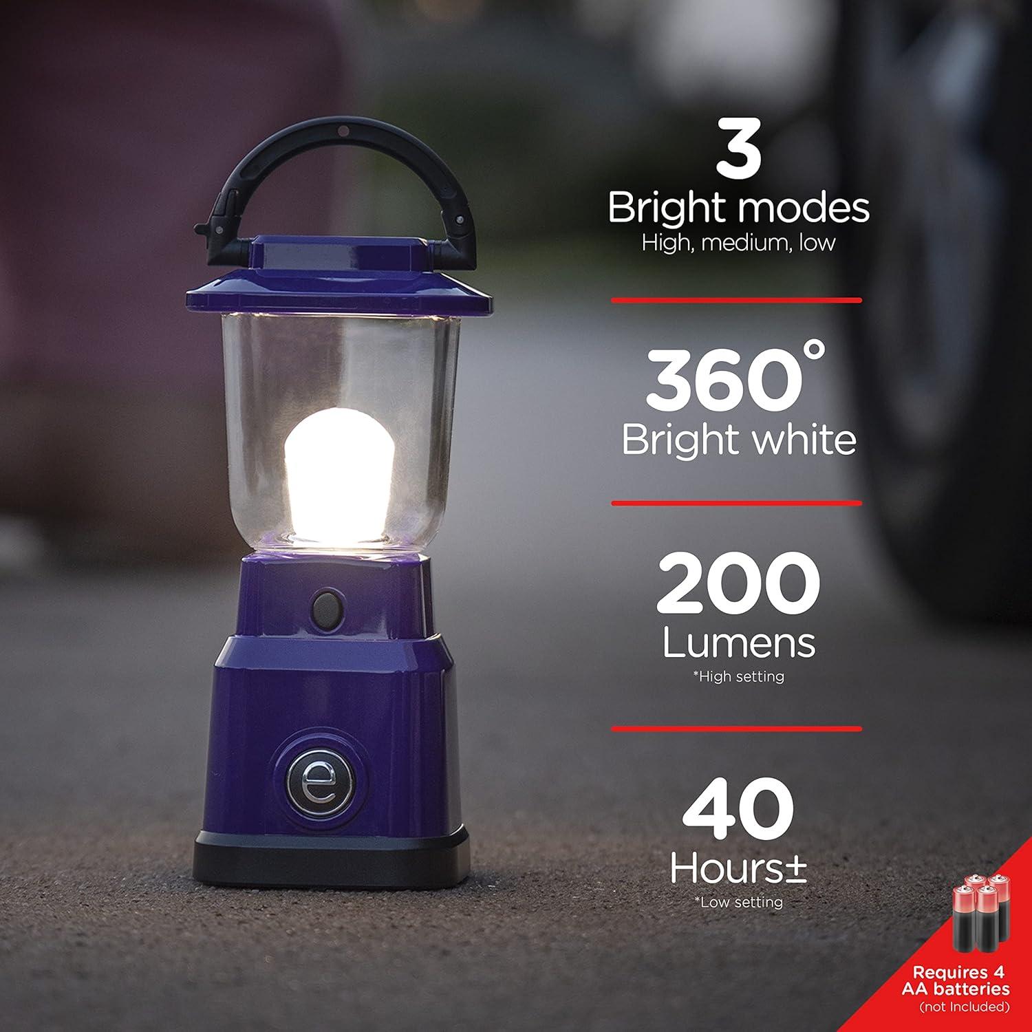 Linterna de Camping Mini LED Enbrighten 200 Lúmenes 40 Horas