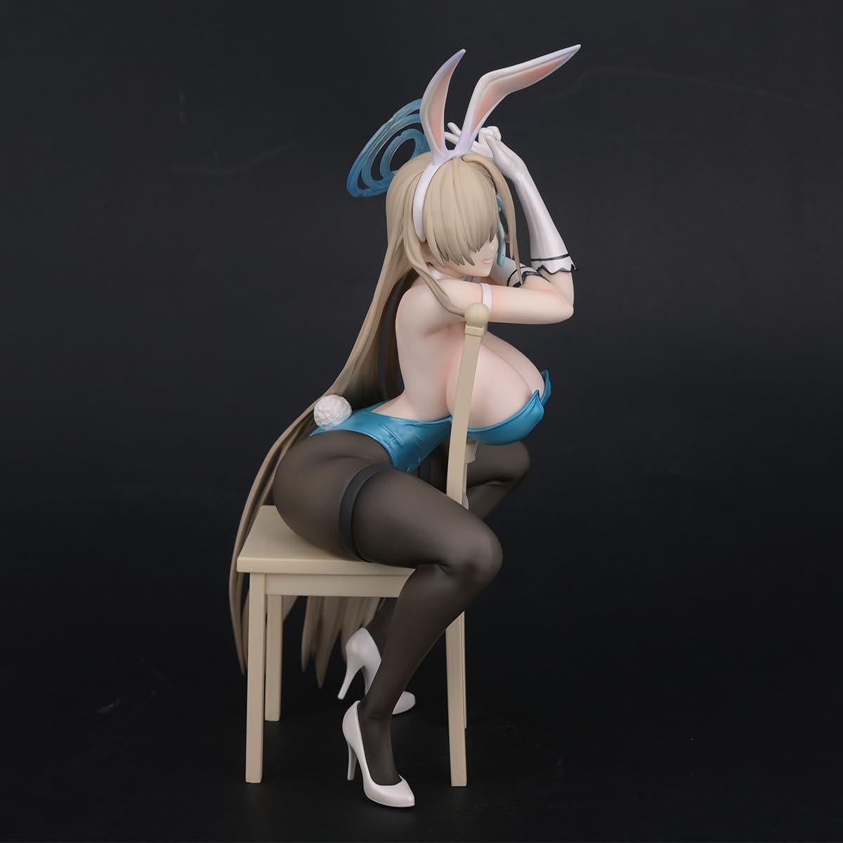 Figura de Asuna Conejo 1/6 RZAHUAHU Blue Archive 27 cm
