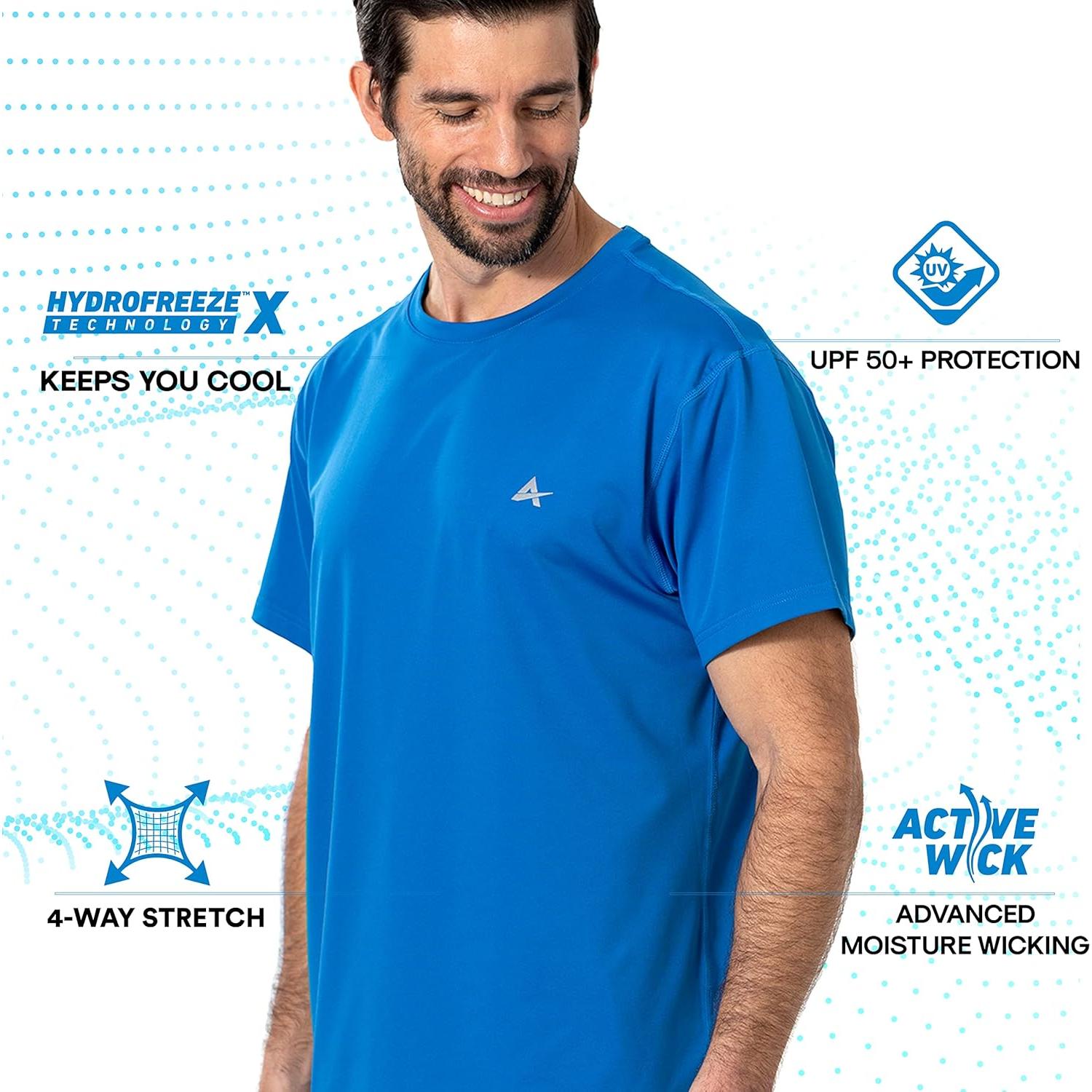Camisa de Entrenamiento Hombre Arctic Cool Secado Rápido UPF 50+