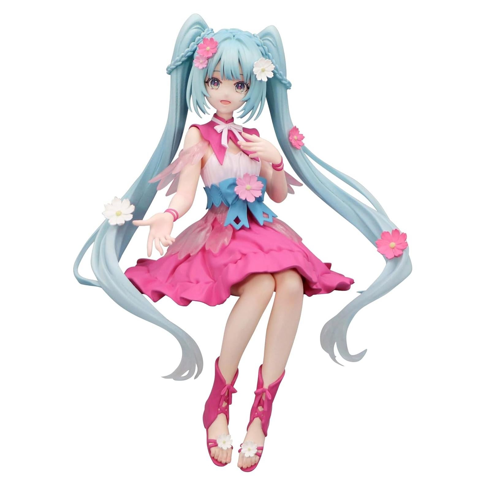 Figura de Soporte de Fideos Hatsune Miku FURYU 20x12.7 cm