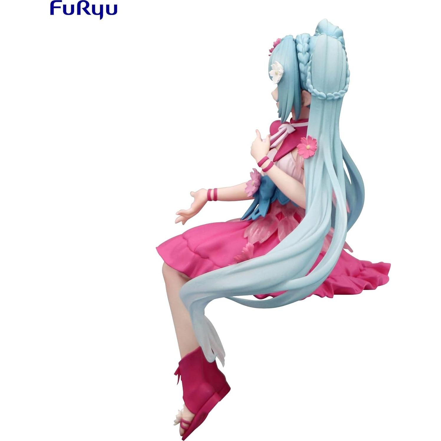 Figura de Soporte de Fideos Hatsune Miku FURYU 20x12.7 cm