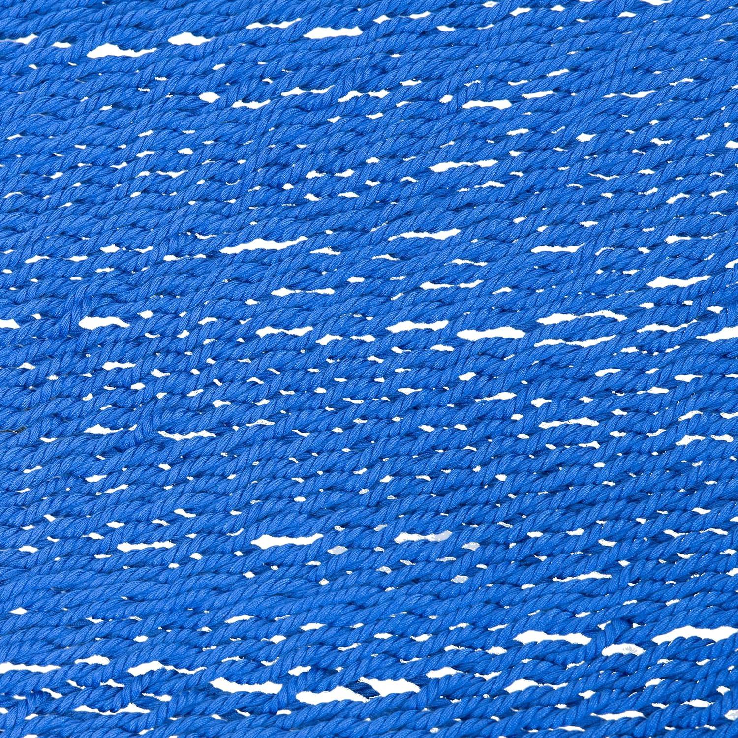 Hamaca Doble Sunnydaze de Poliester Suave Azul 272 kg