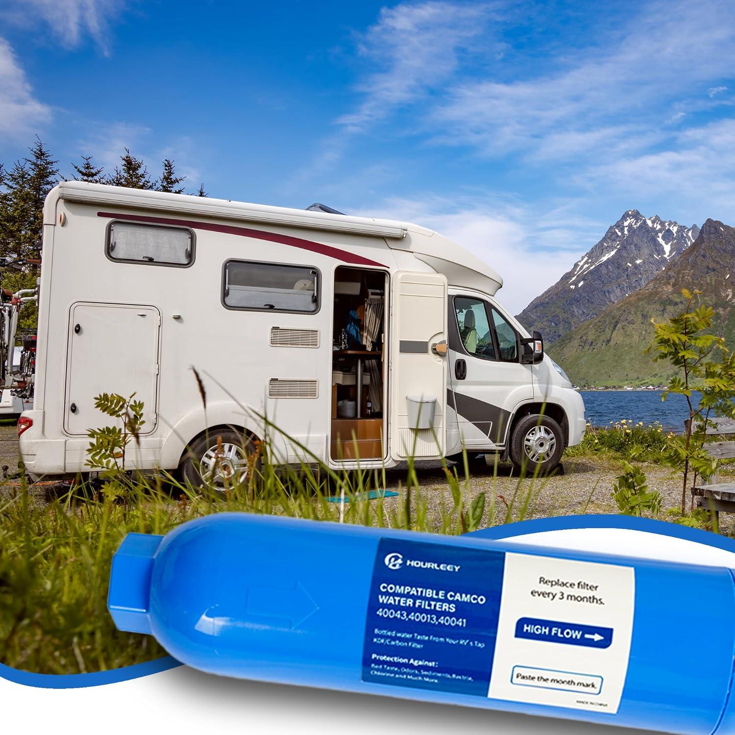 Filtro de Agua Inline Hourleey para RV - 2 Paquetes, 0.84 kg