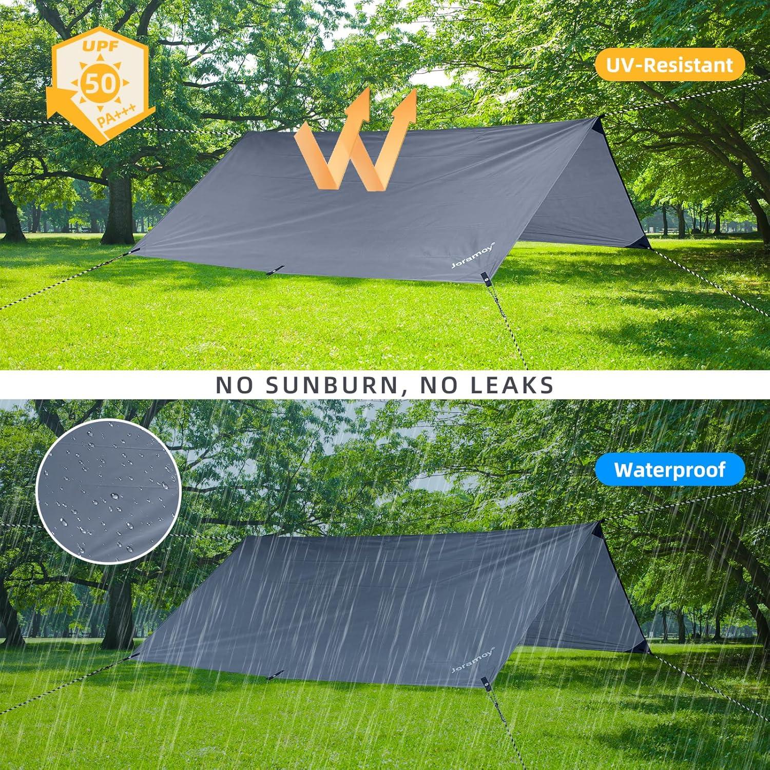 Lona Impermeable Joramoy 3x3m para Hamaca con Protección UV