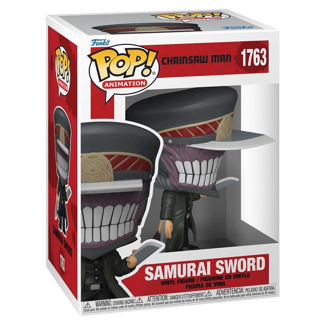 Figura Funko Pop Chainsaw Man Espada Samurai 11,27 cm