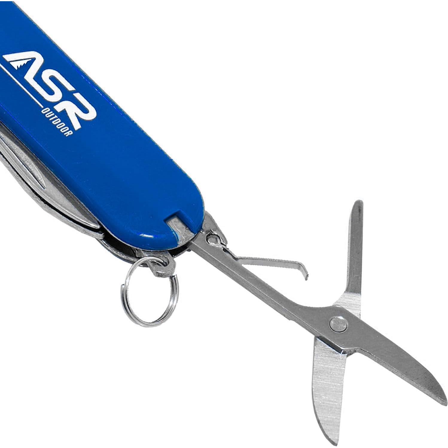 Cuchillo de bolsillo EDC ASR Outdoor mini azul 5 en 1