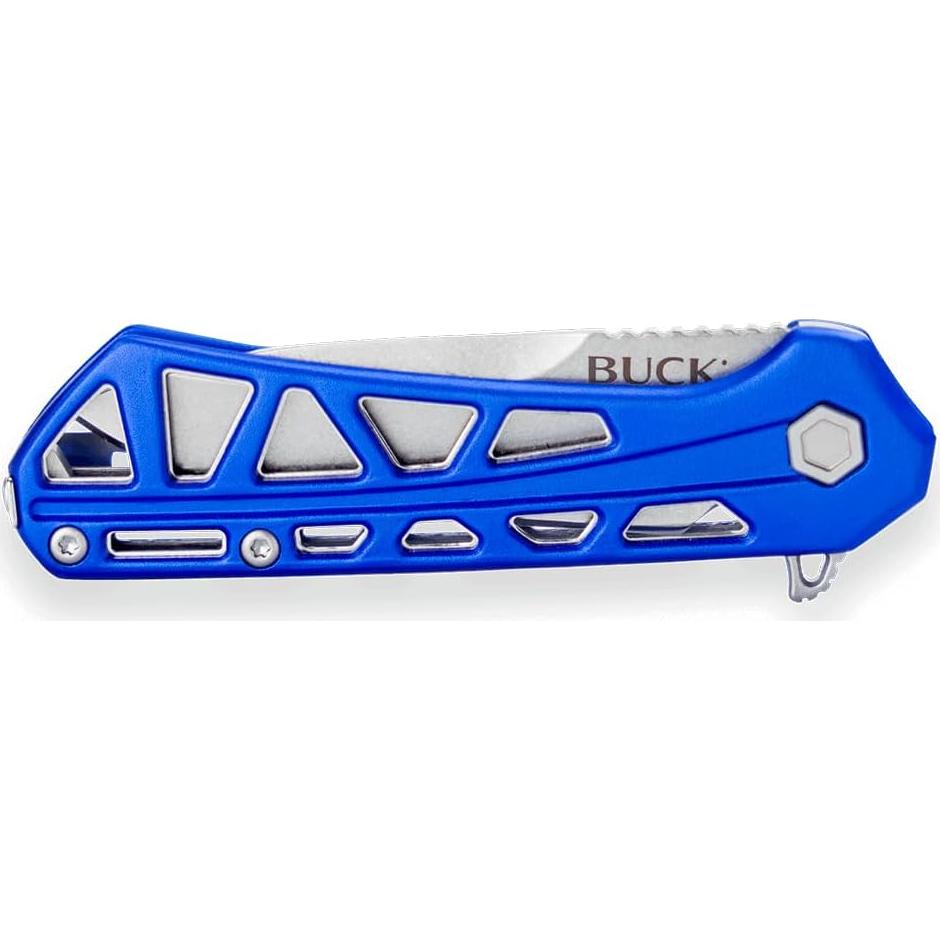 Cuchillo de bolsillo Buck Knives Mini Trace 814 Azul 6.17 cm