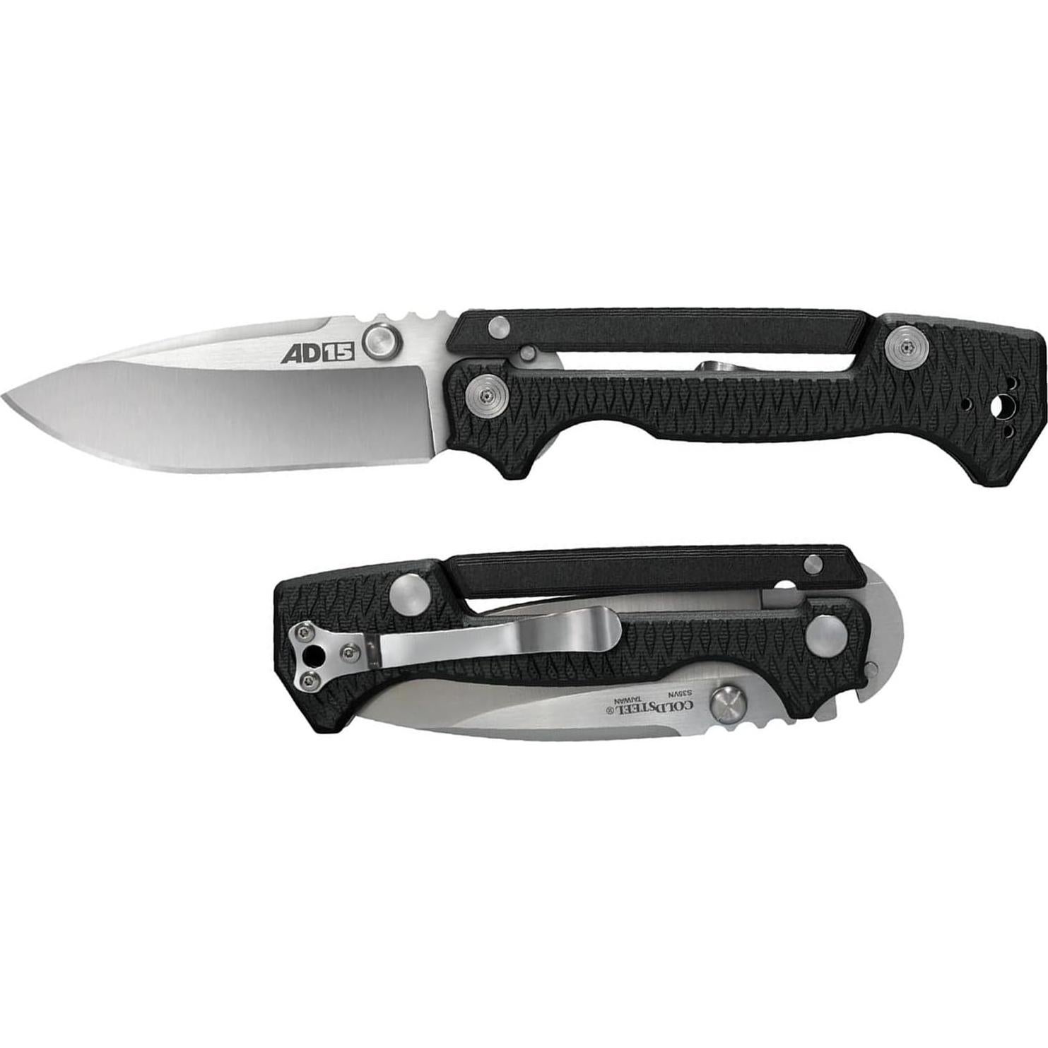 Cuchillo Plegable Táctico Cold Steel AD-15 S35VN 8.9 cm