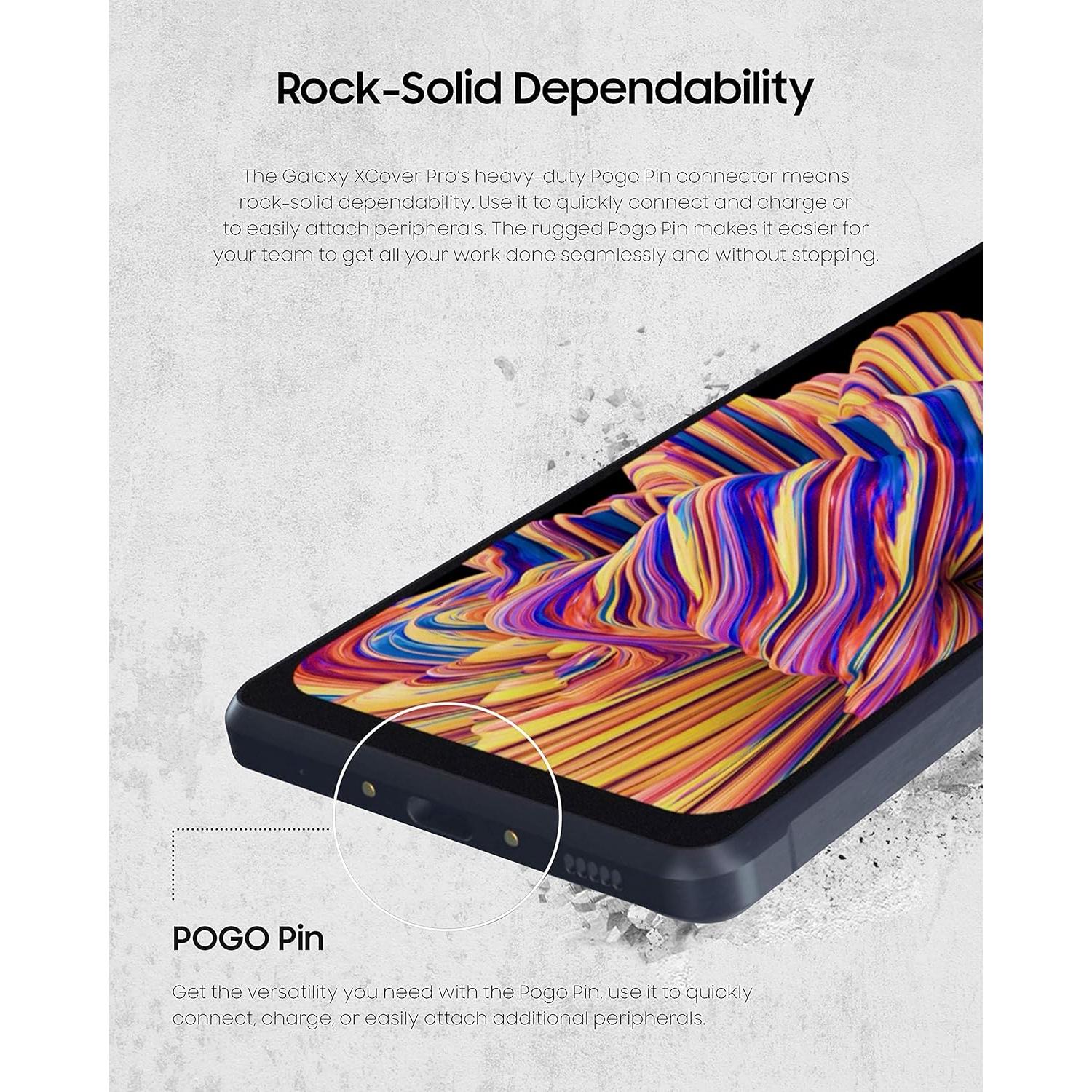 Samsung Galaxy XCover6 Pro 64GB Doble SIM Negro Resistente