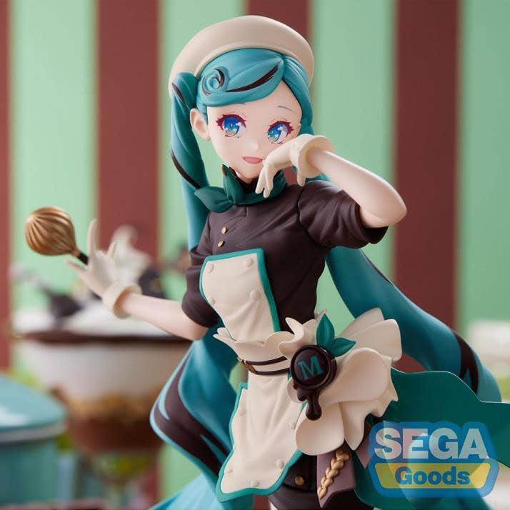 Estatua Hatsune Miku Luminasta Sega 21 cm Decorativa