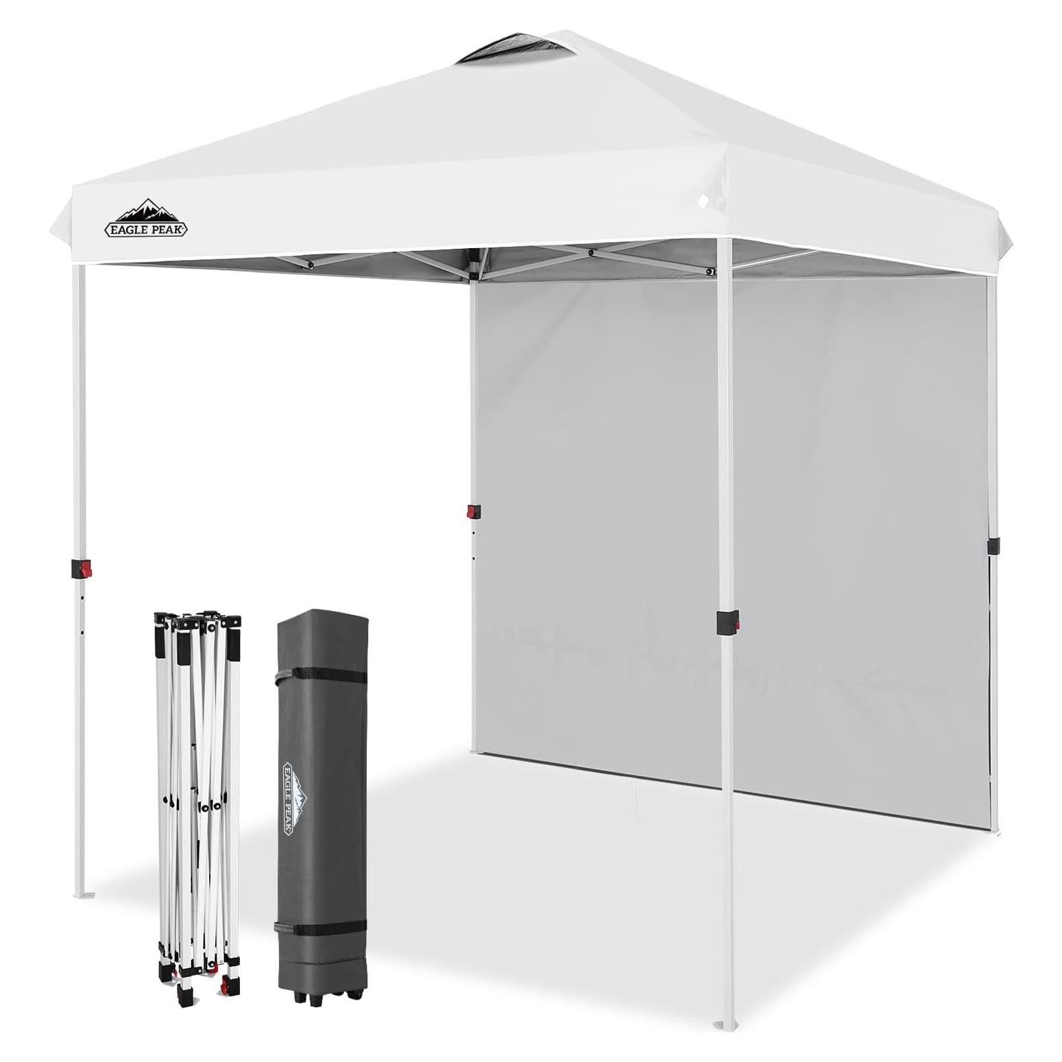 Tienda Pop Up EAGLE PEAK 2x2m con Pared Lateral y Bolsa