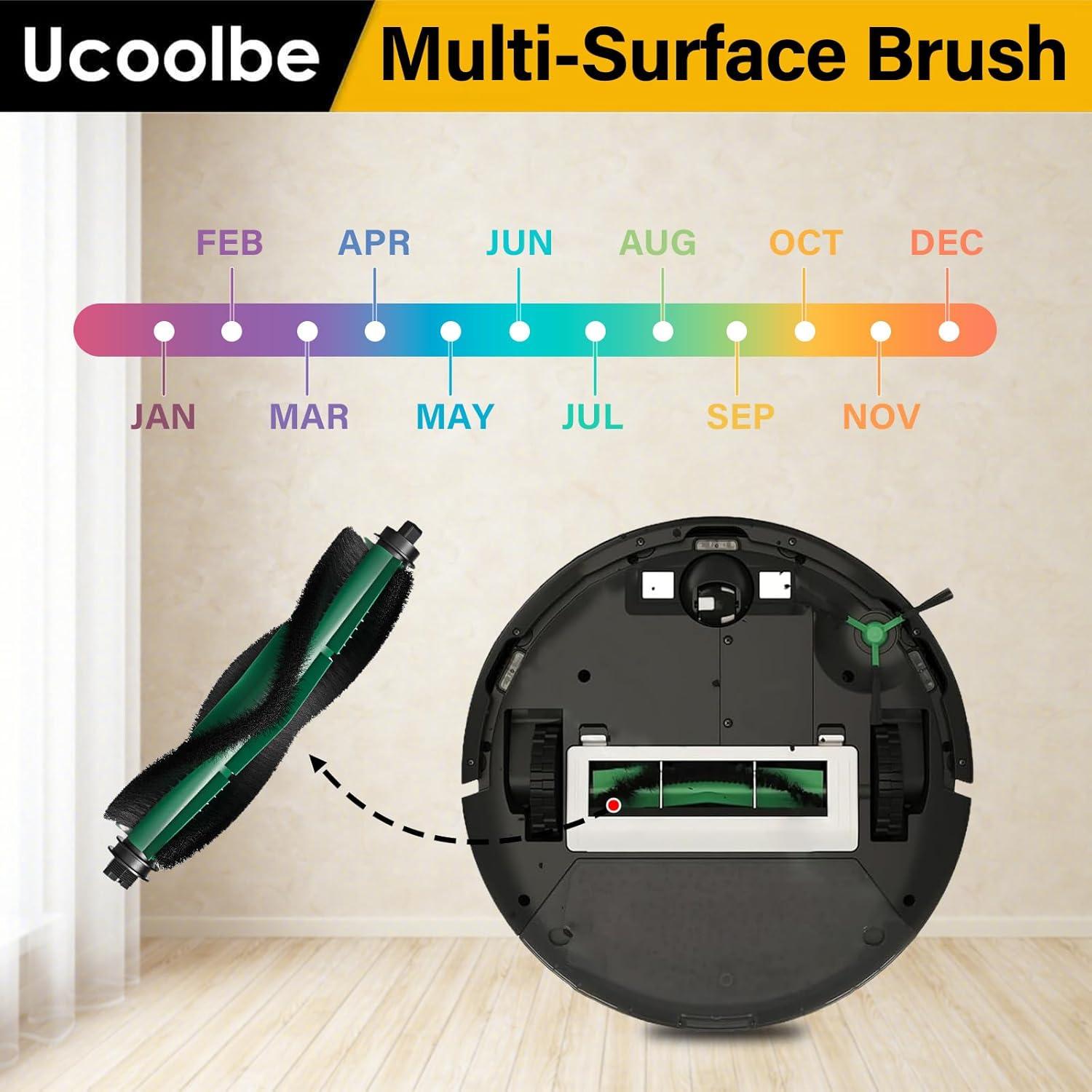 Rodillo Principal de Cepillo Ucoolbe para iRobot Roomba