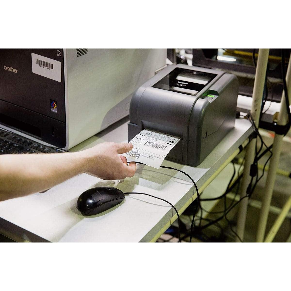 Impresora de Etiquetas Brother TD-4650TNWB 4" Transferencia Térmica