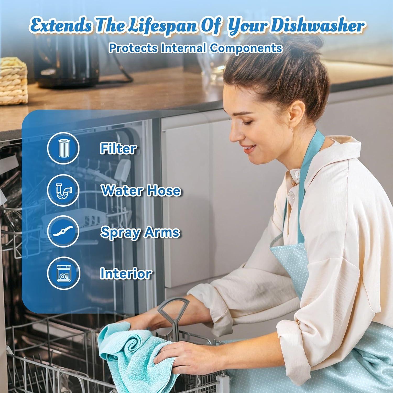 Tabletas Limpiadoras de Lavavajillas Bellaluce 24 Unidades Limón