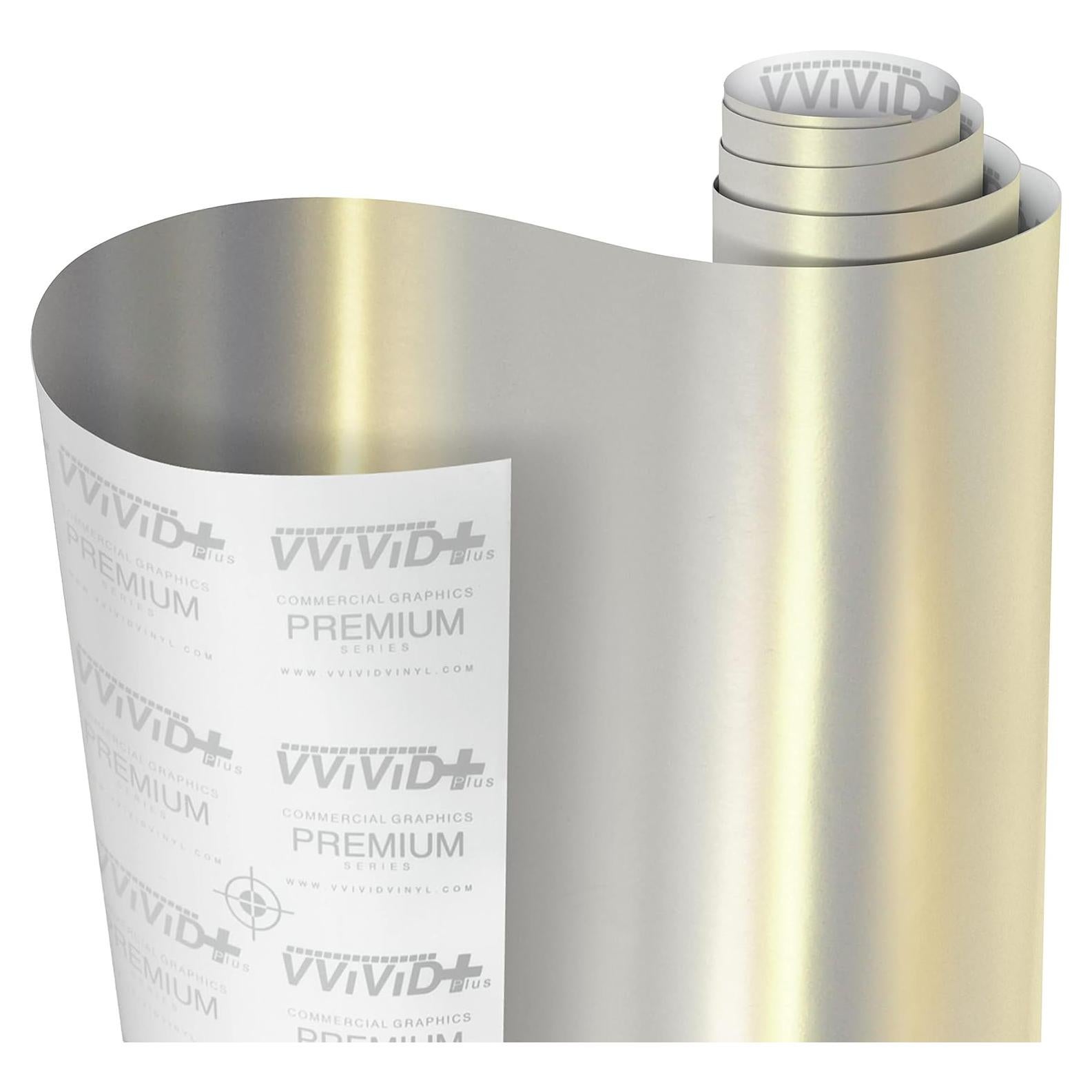 Vinilo Envoltura VViViD+ Satinado Gris Nardo 0.30m x 1.52m