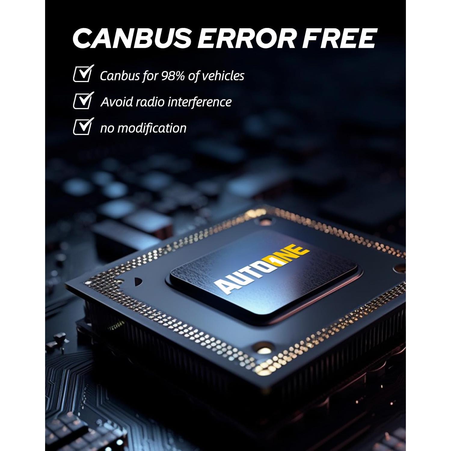 Bombillas LED AUTOONE 9012 HIR2 32000LM 6500K IP68 - Paquete de 2