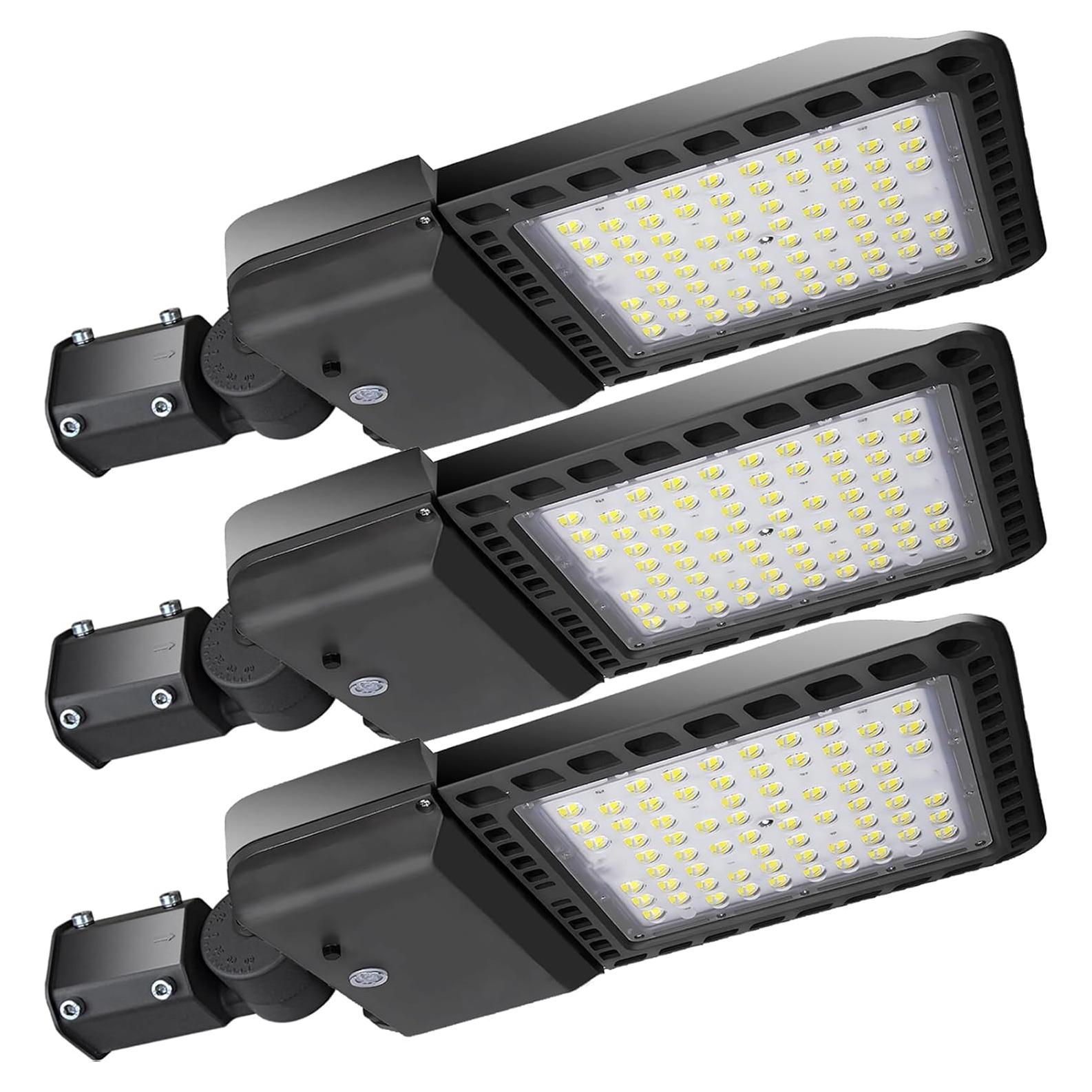 Paquete de 3 luces LED 300W SEURON 39000LM IP65 para exteriores