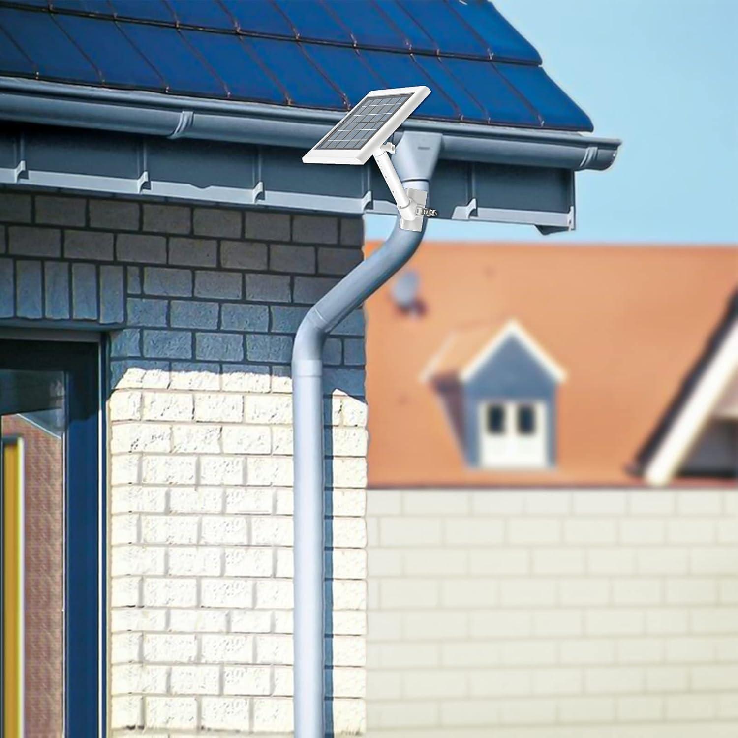 Soporte de Panel Solar Ajustable para Cámaras Arlo y Ring