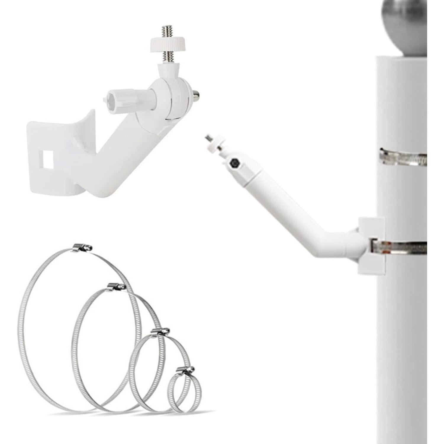 Soporte de Panel Solar Ajustable para Cámaras Arlo y Ring