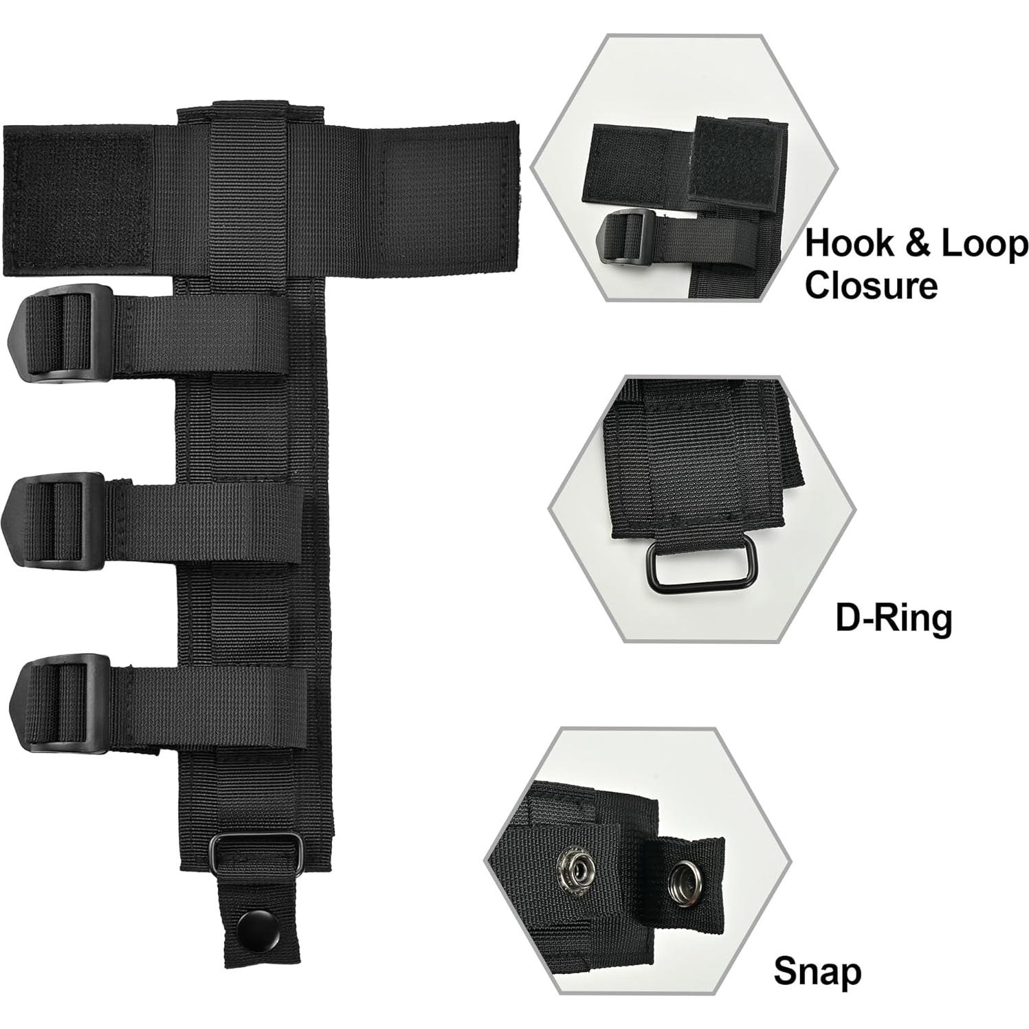 Soporte Molle Táctico Sozothy para Hacha y Cuchillo - Nylon