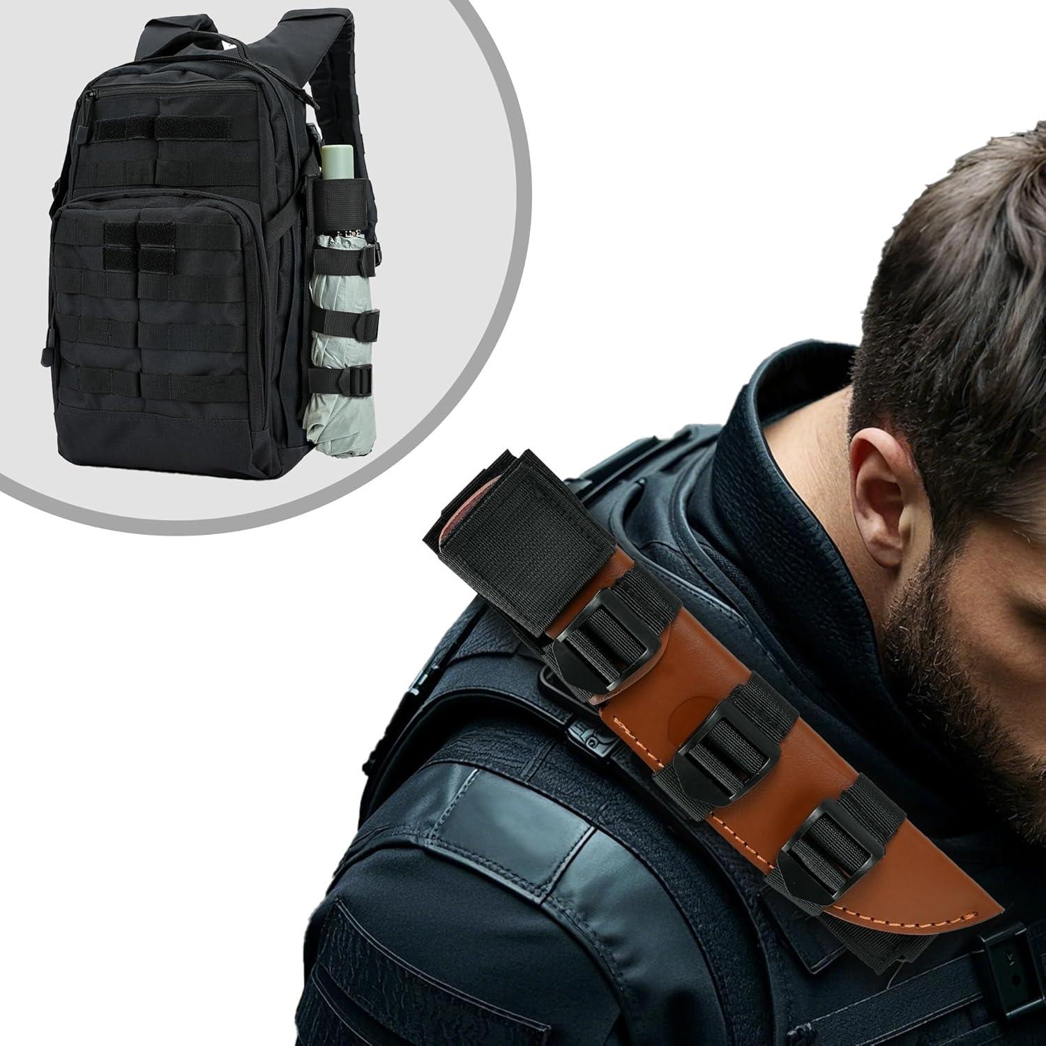 Soporte Molle Táctico Sozothy para Hacha y Cuchillo - Nylon