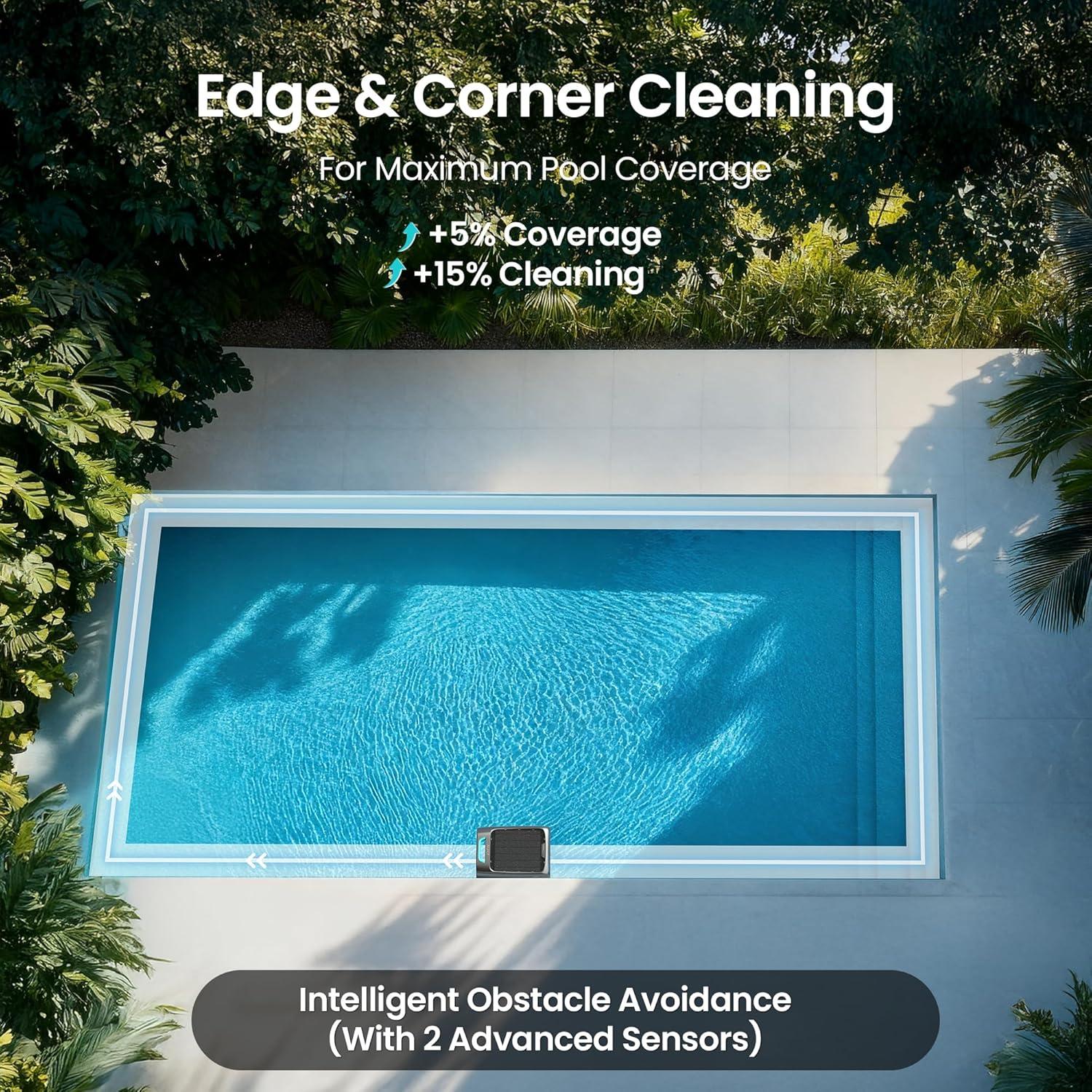 Robot Limpiador de Piscina Solar AIPER Surfer S2 5.7kg