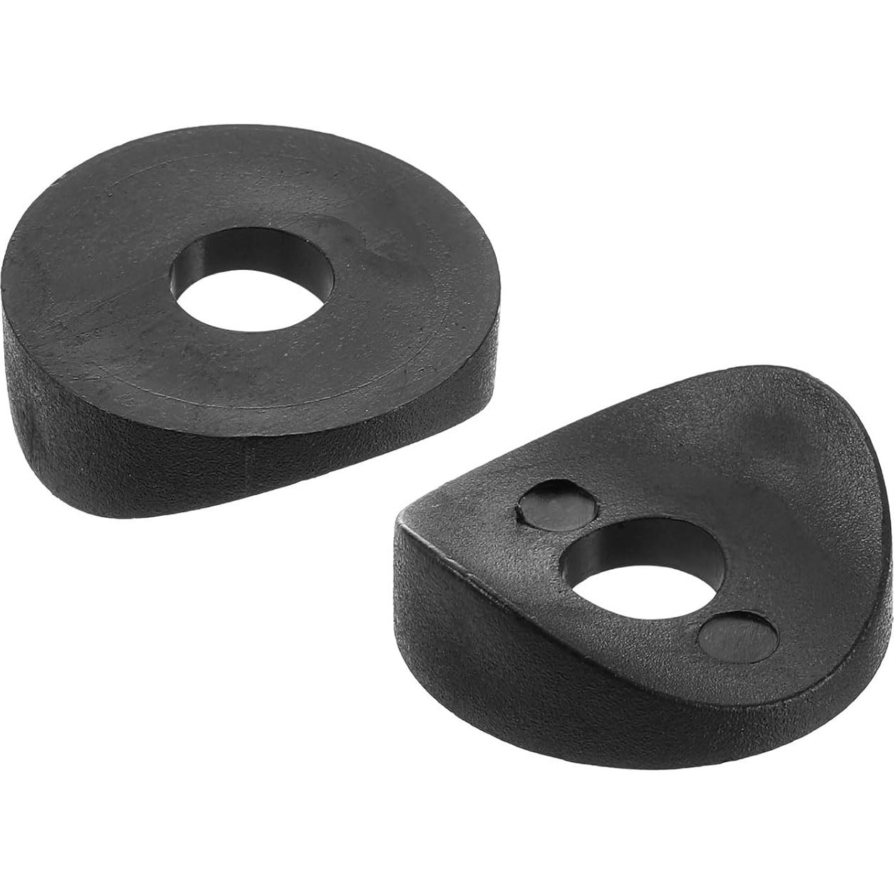 Arandelas Redondas de Plástico Nylon uxcell 10 Pcs 8x25x3mm