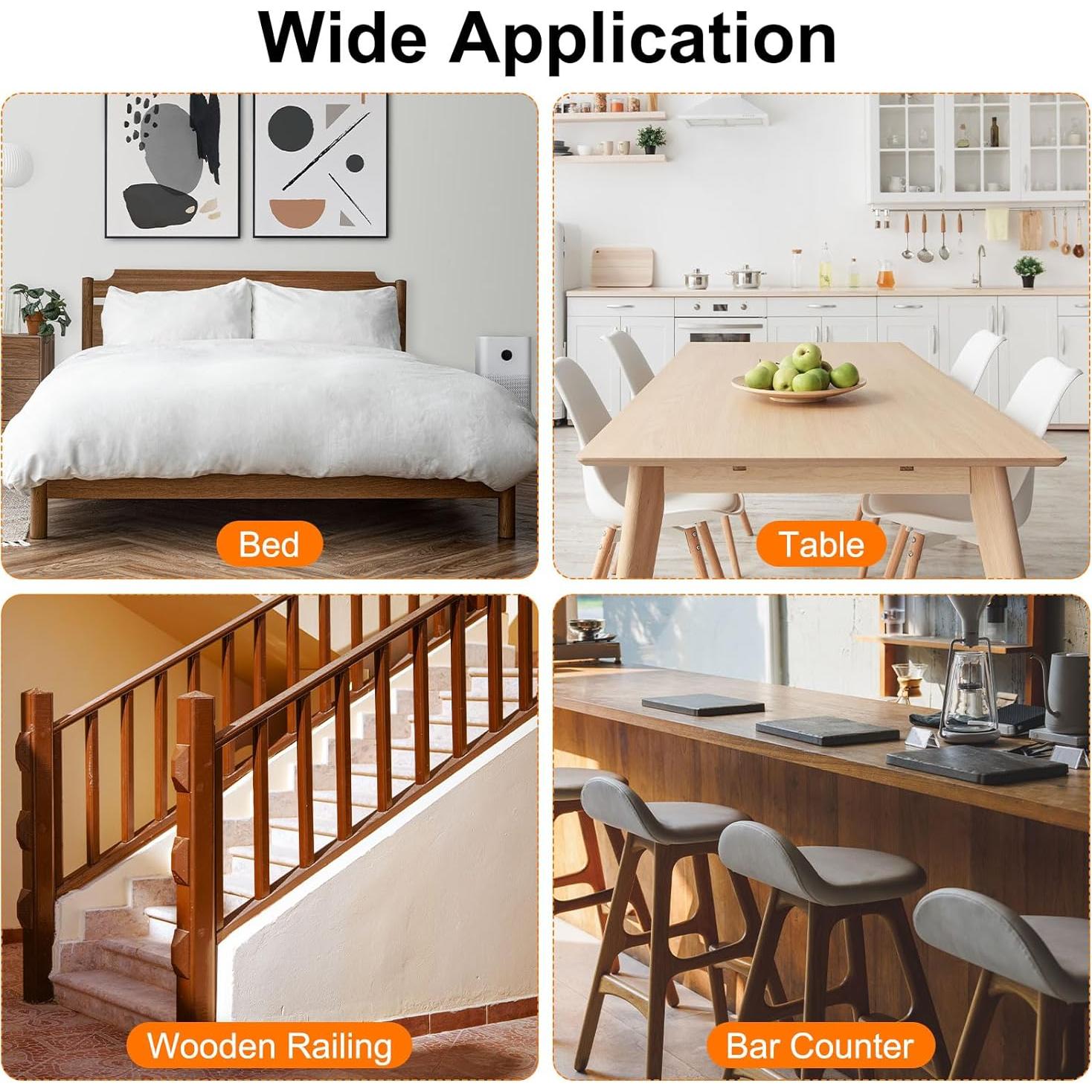 Arandelas Redondas de Plástico Nylon uxcell 10 Pcs 8x25x3mm