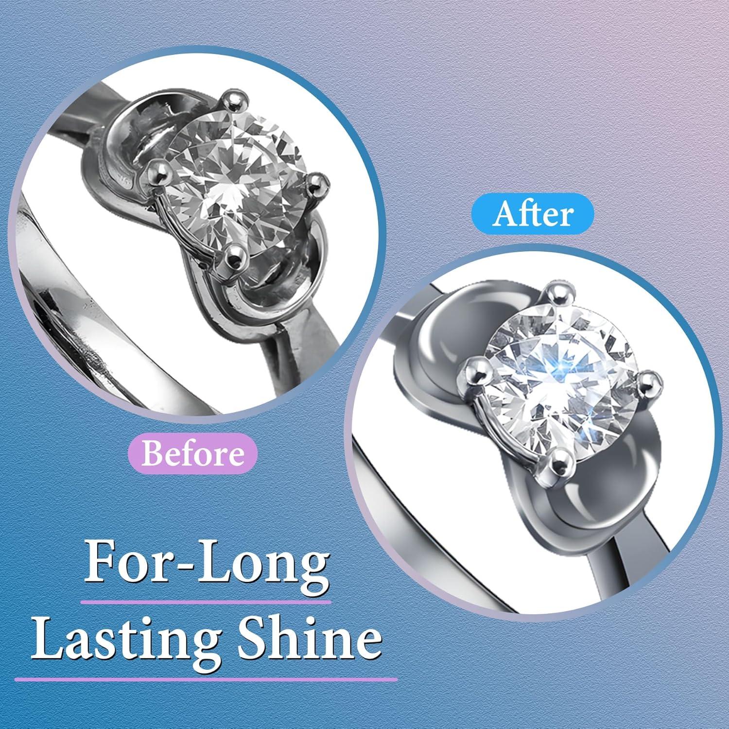 Limpiador Ultrasónico de Joyas Kunphy 240 ml - 2 Paquetes