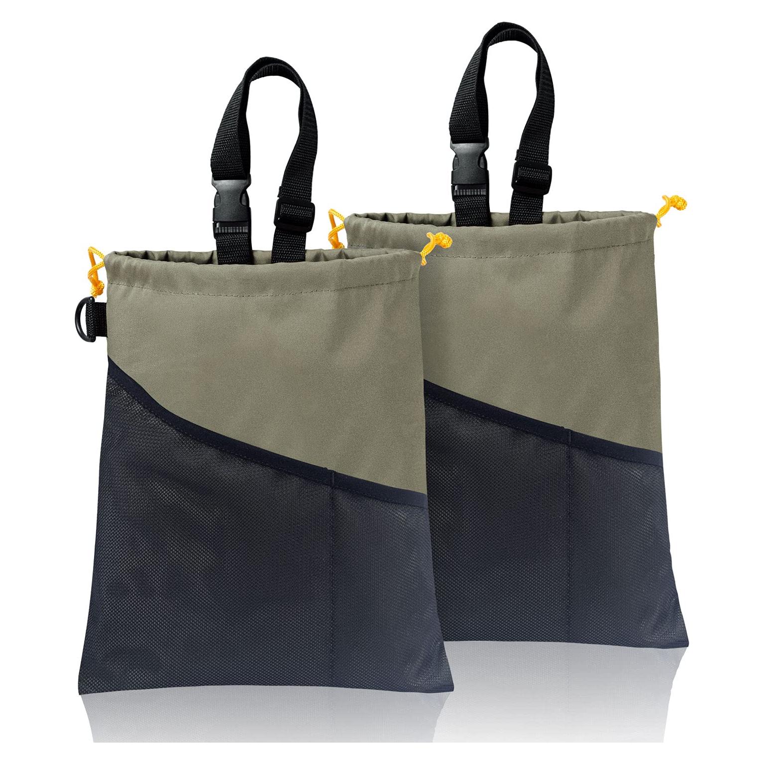Bolsa de Basura para Coche GNEGNI 2PCS Impermeable 33.66x29.85cm