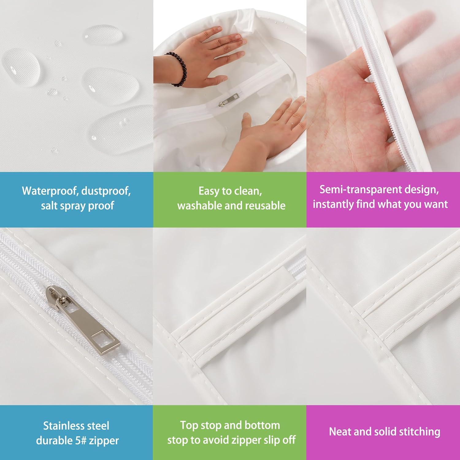 Juego de 7 Bolsas de Almacenamiento VOSIGREEN 61x79cm con Cedro