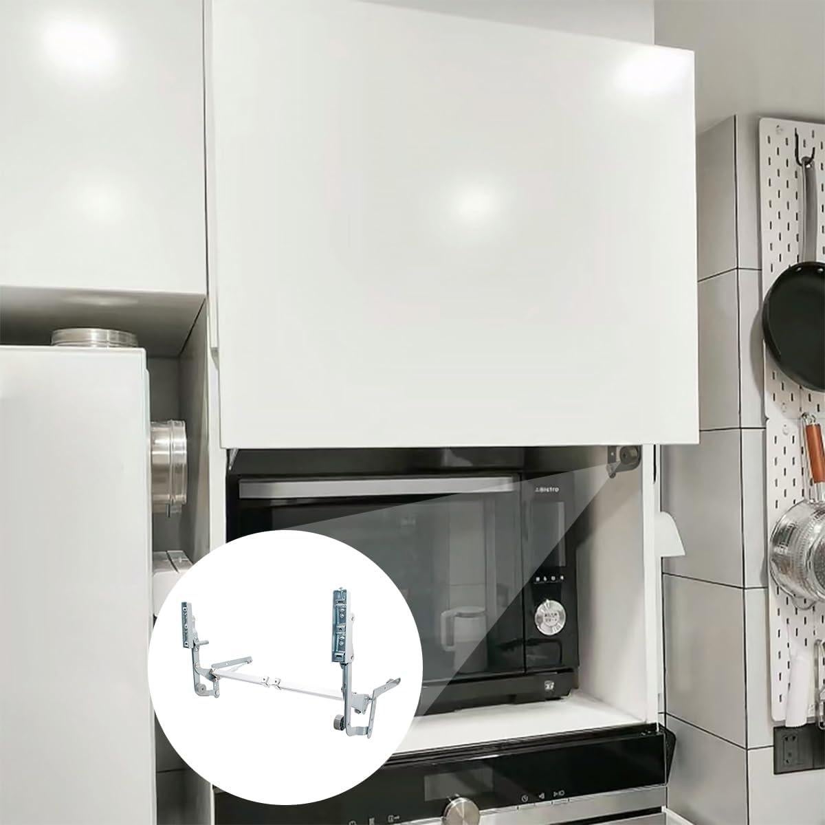 Juego de Bisagras para Puertas de Gabinete HOWHY, Cierre Lento, 60-90 cm