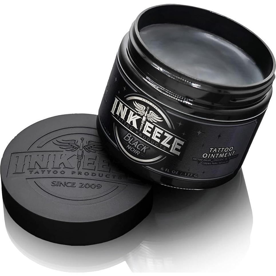 Ungüento Negro INK-EEZE para Tatuajes 170g Aceites Esenciales