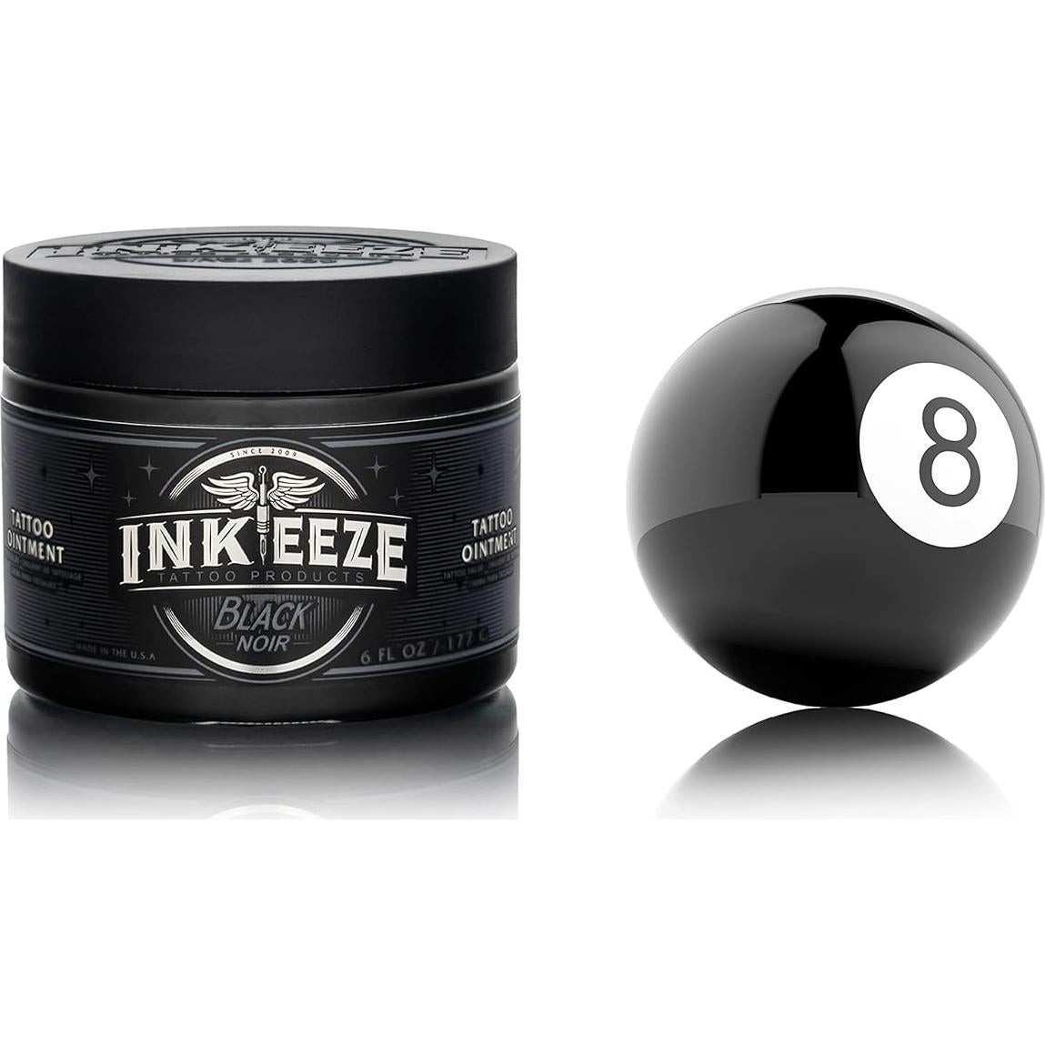 Ungüento Negro INK-EEZE para Tatuajes 170g Aceites Esenciales