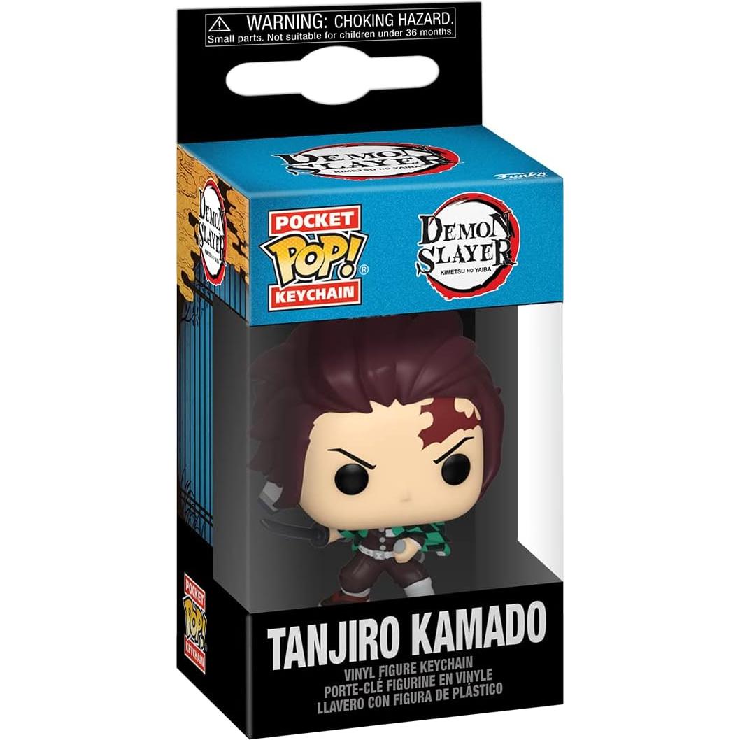 Funko POP! Llavero Tanjiro Kamado Demon Slayer 11.76 cm