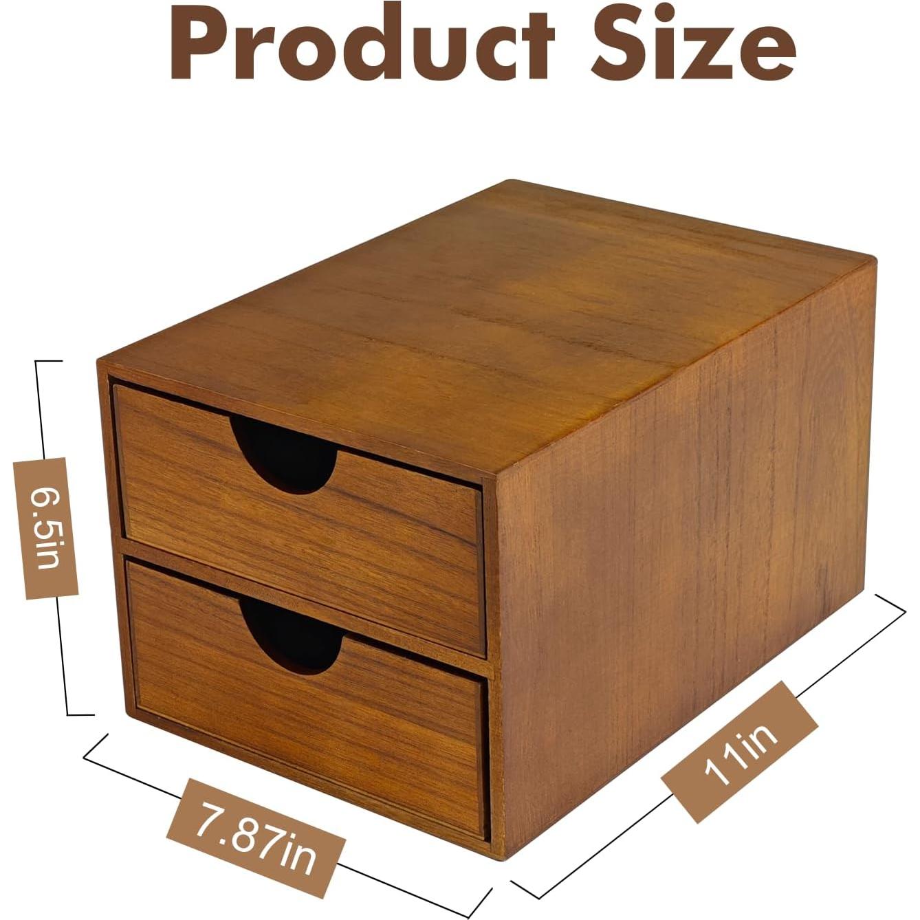 Organizador de K Cups Artgeeker Madera Nuez 30 Cápsulas