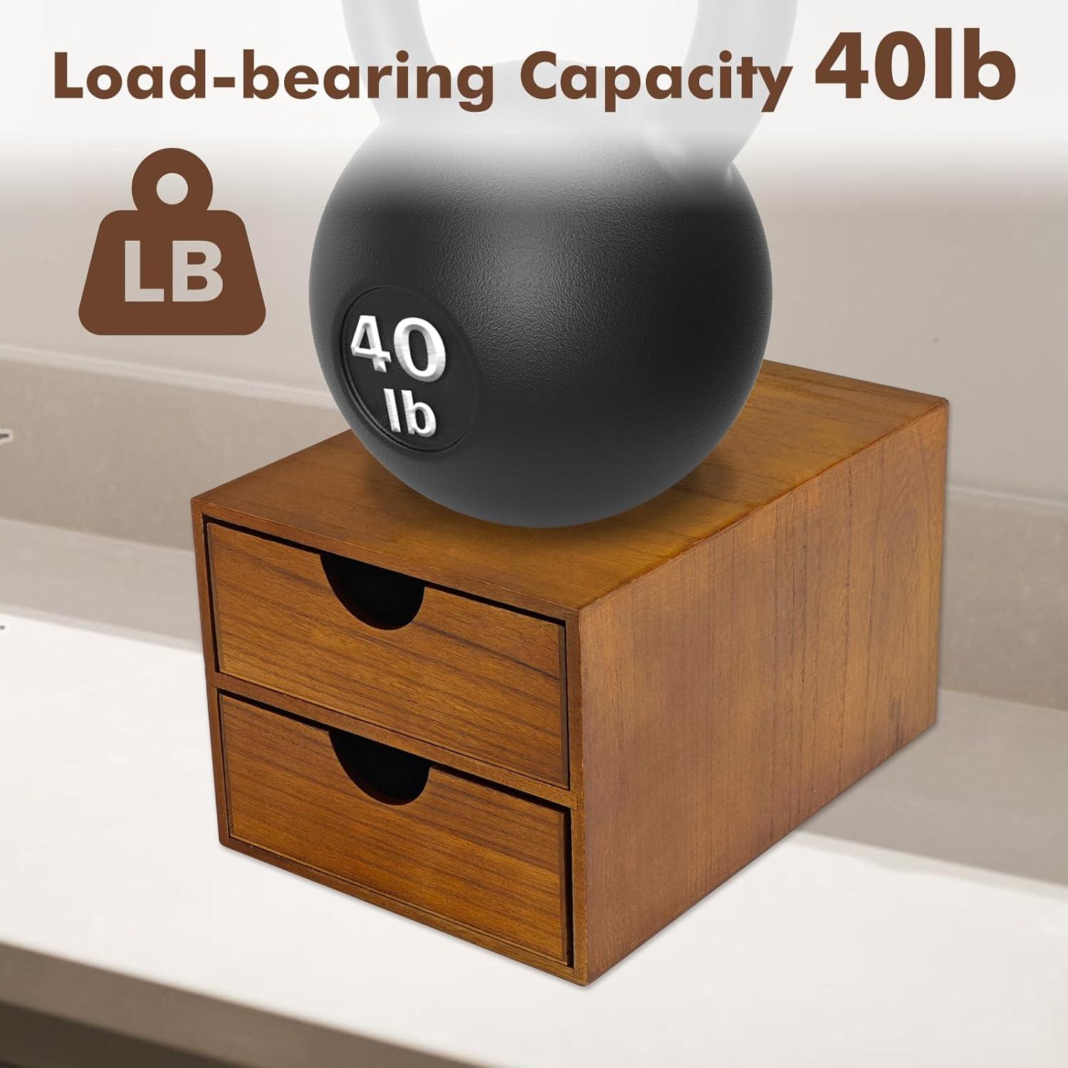 Organizador de K Cups Artgeeker Madera Nuez 30 Cápsulas