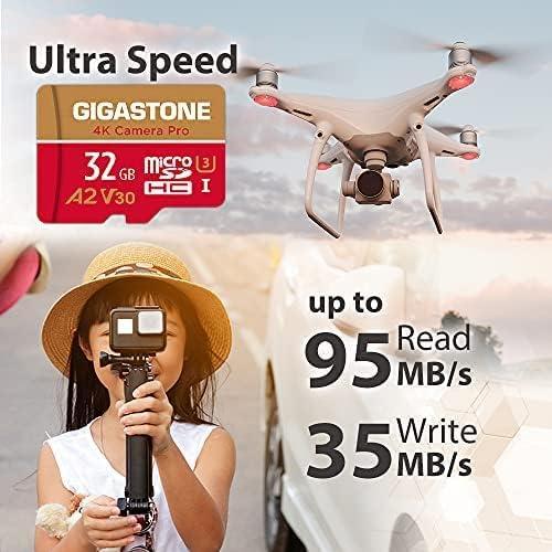Tarjeta Micro SD GIGASTONE 32GB 4K Pro 2-Pack UHS-I U3