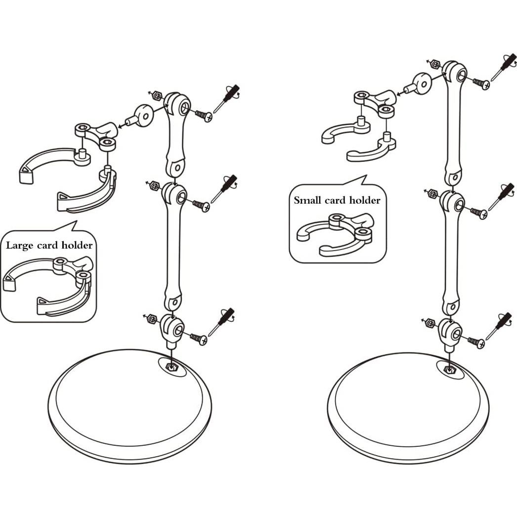 Soporte para muñecas DDUNG FDE09990 - Paquete de 3