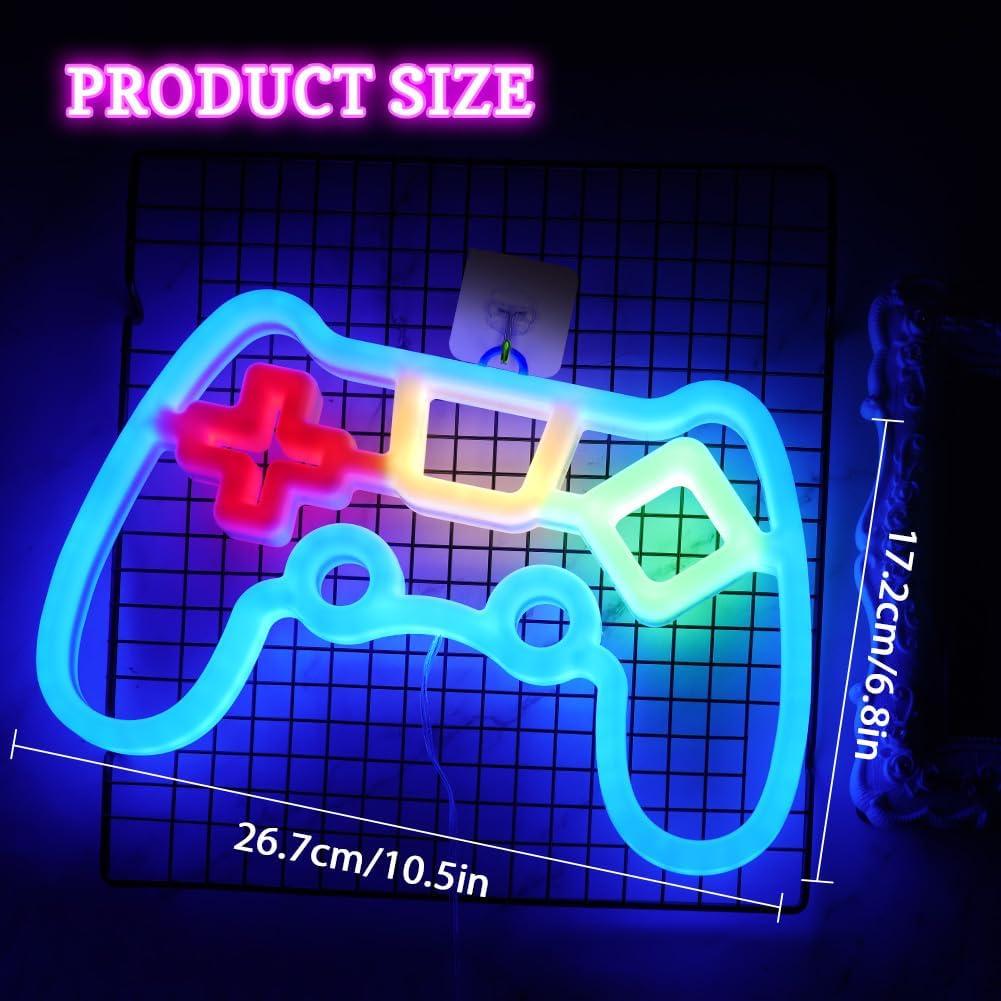 Luz de Neón Gamer Vicloon Controlador LED 28x22.3cm USB