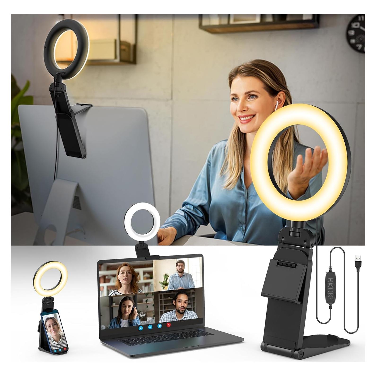 Anillo de Luz LED Evershop 12.7 cm para Videoconferencias